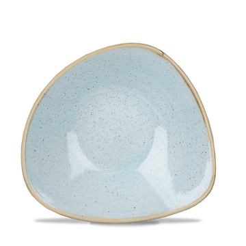 Duck Egg Blue Triangle Bowl 18.5cm